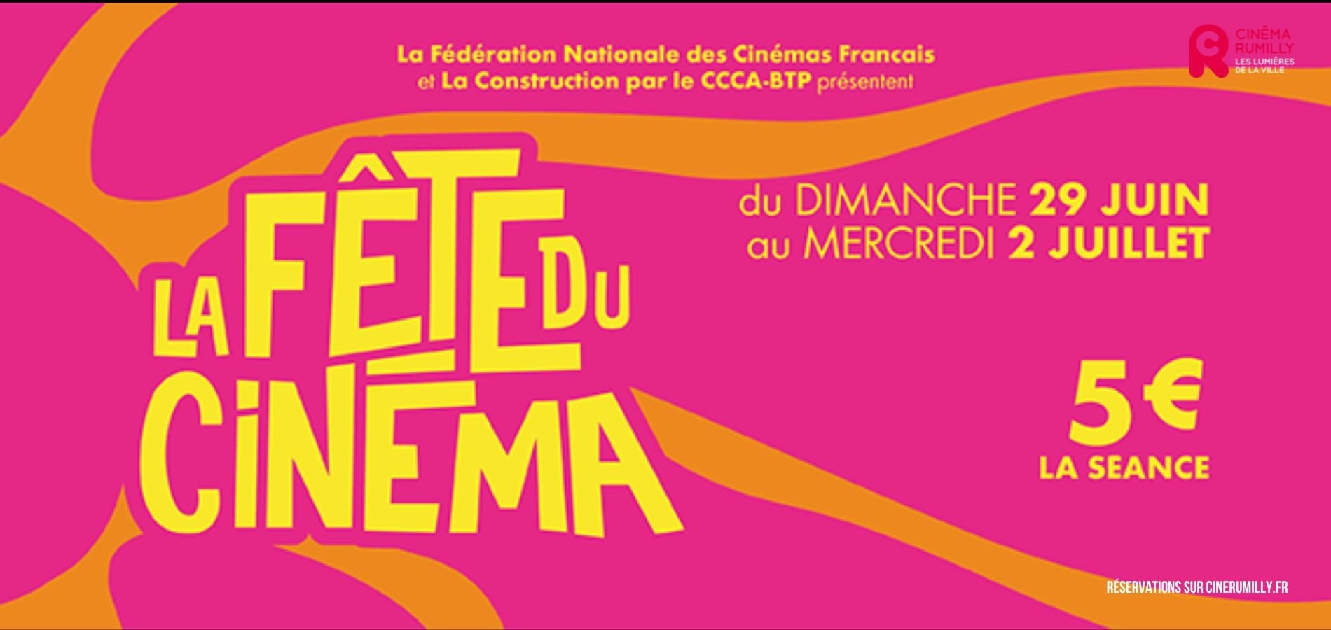 actualité fête du cinéma 25