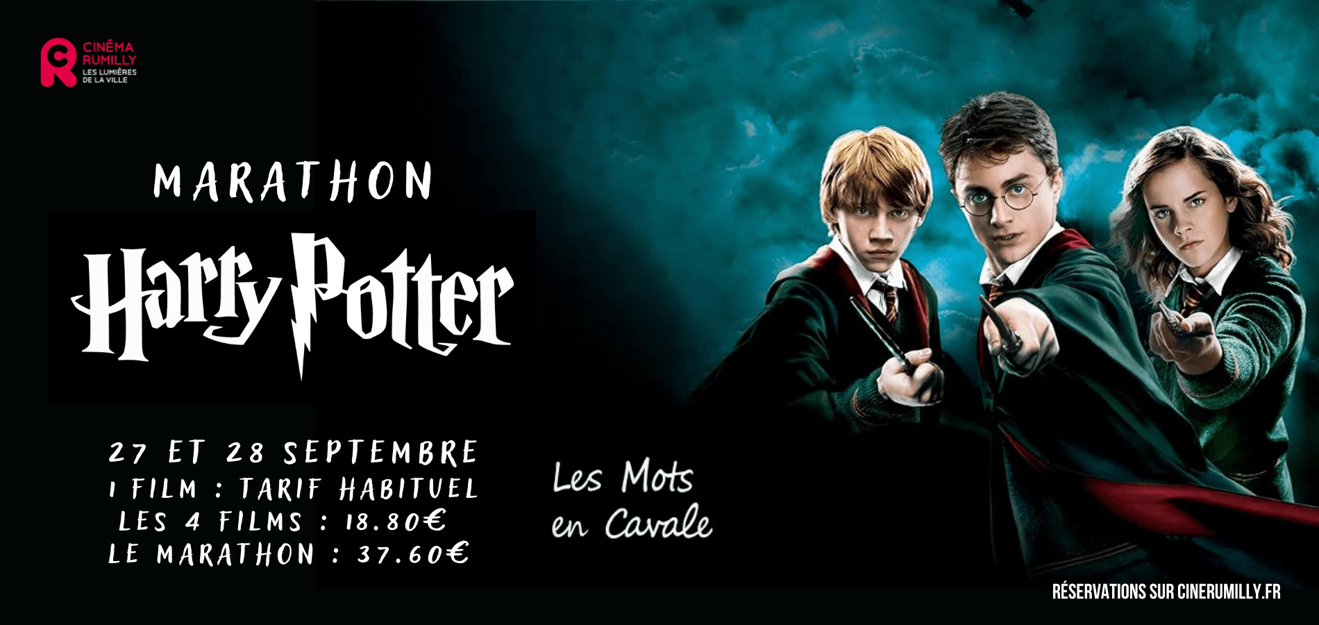 actualité MARATHON HARRY POTTER