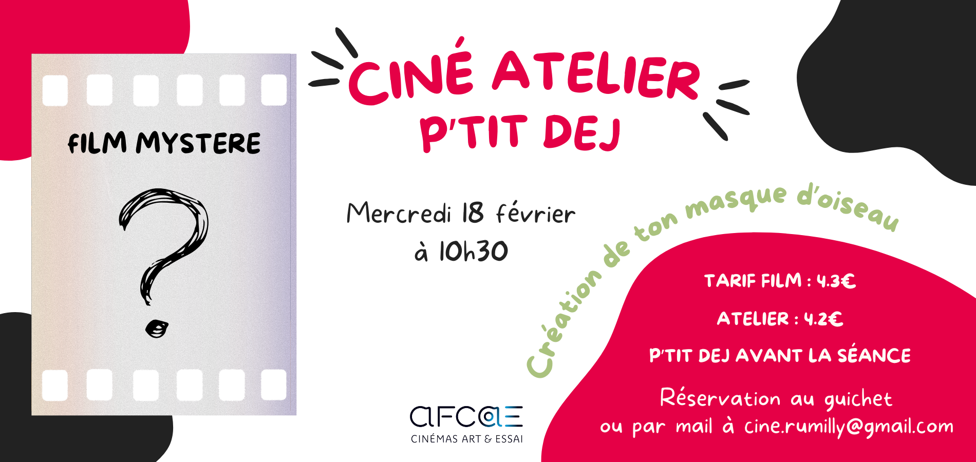actualité MYSTERE Cine atelier