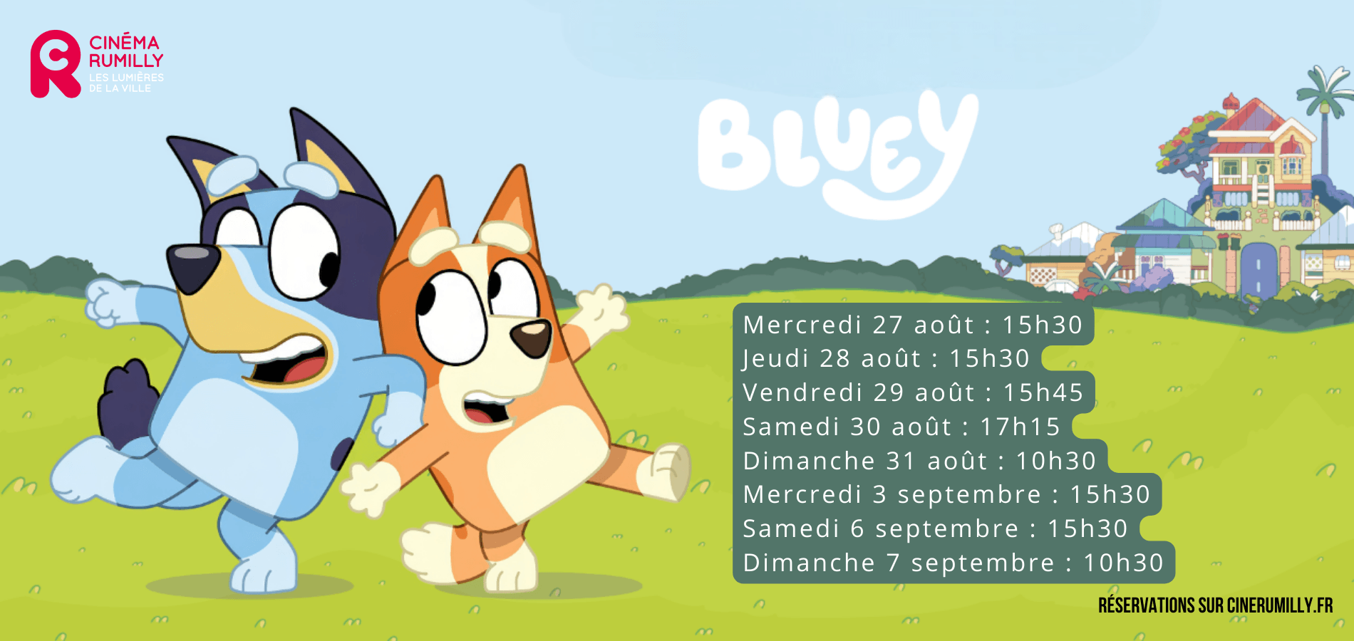 actualité BLUEY-HORAIRES